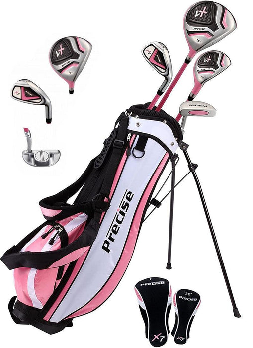 Precise X7 Girls Golf Clubs Ages 3-5 Pink