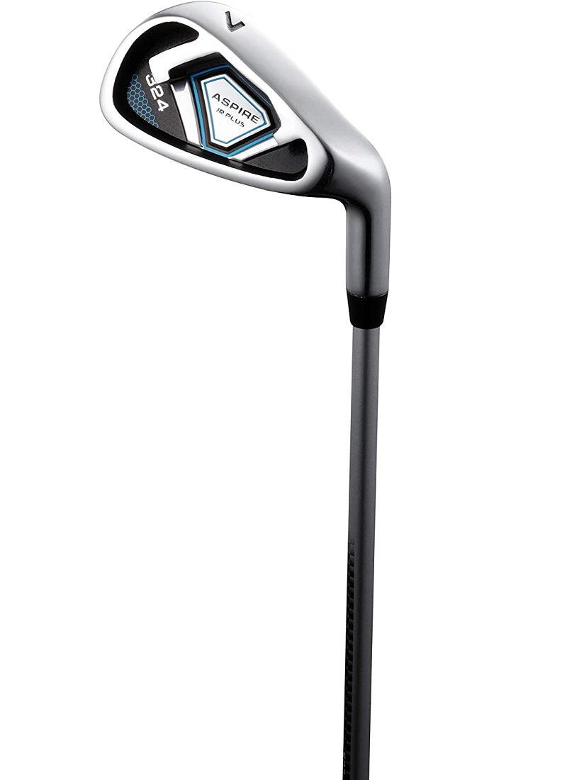 Load image into Gallery viewer, Tartan Aspire Jr Plus 7 Iron Ages 3-4 Blue Kids Golf Club
