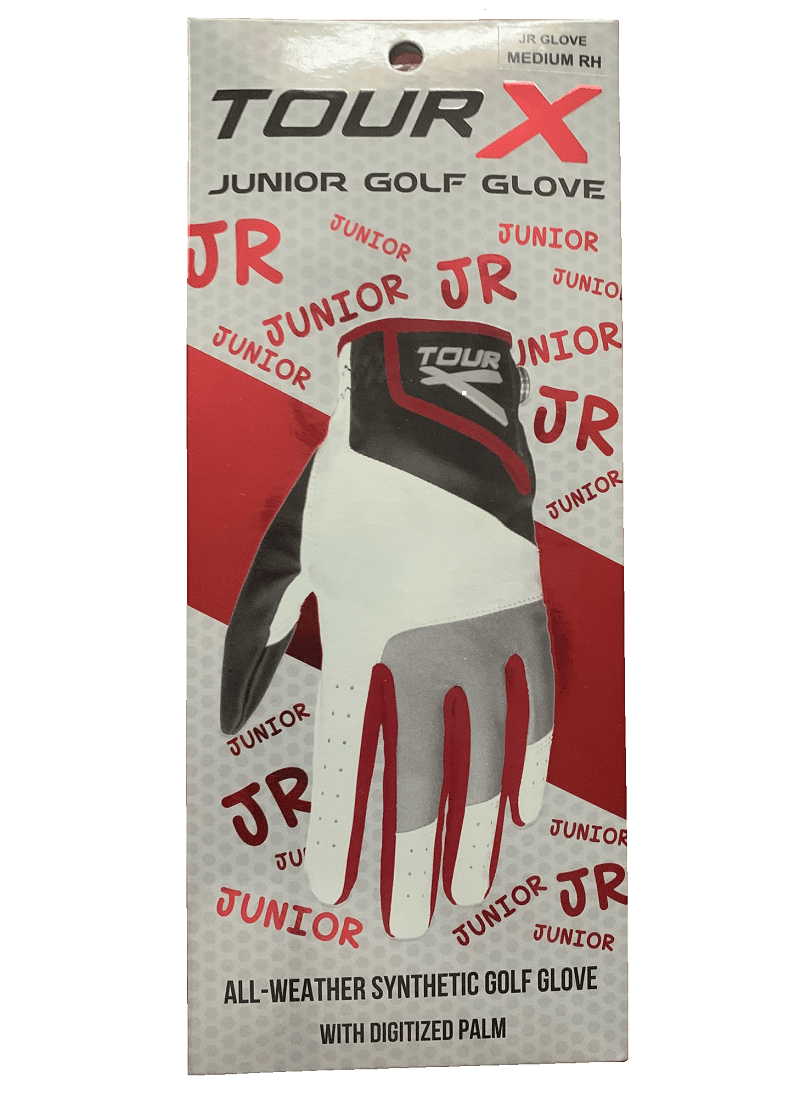 Load image into Gallery viewer, Tour X Junior Golf Glove Size Medium Red
