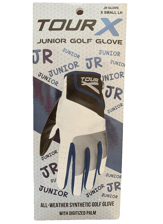 Tour X Junior Golf Glove XS Blue