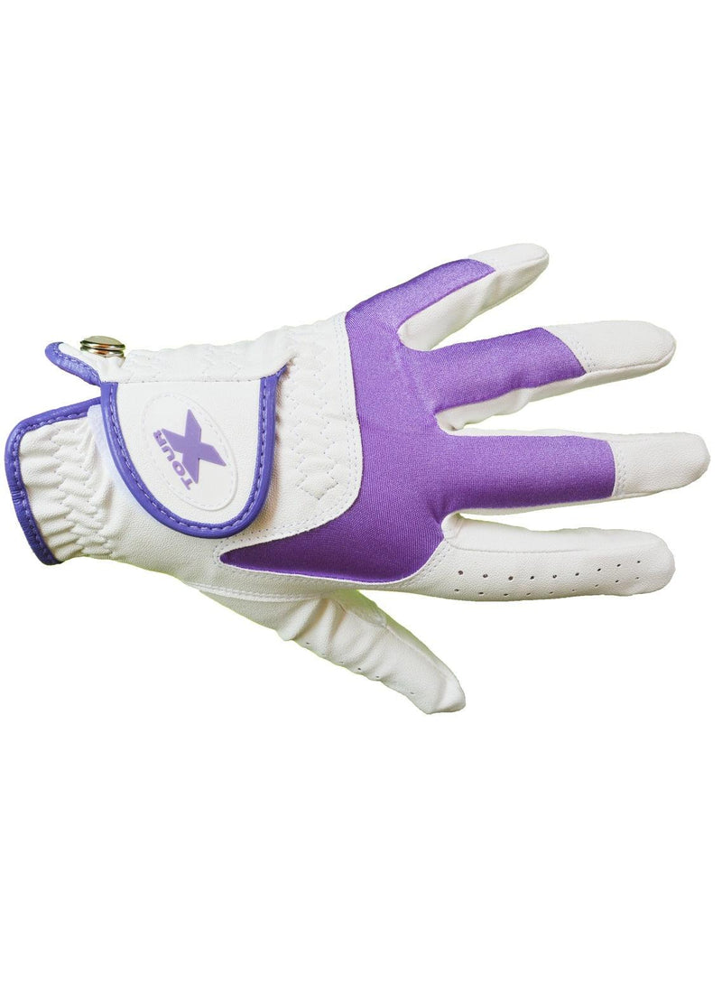 Load image into Gallery viewer, Tour X Pink Junior Golf Glove for Girls - allkidsgolfclubs
